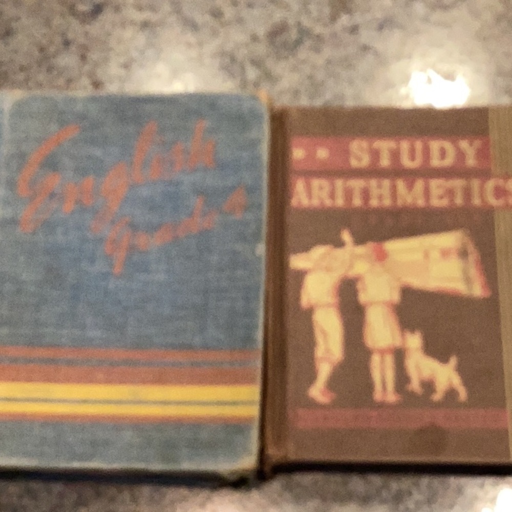 Vintage 1930s-40s Elementary Textbooks